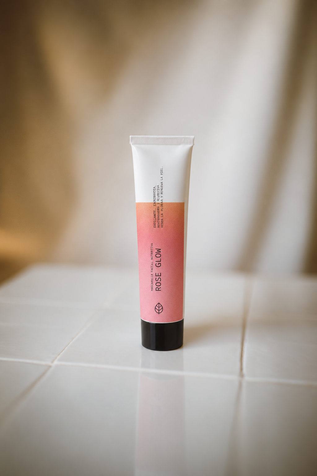 Mascarilla facial enzimática Rose Glow